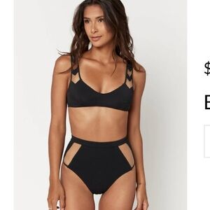 Black Women's Swimwear Set